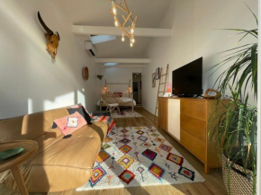 Grand studio avec terrasse Capbreton Wifi, Netflix
